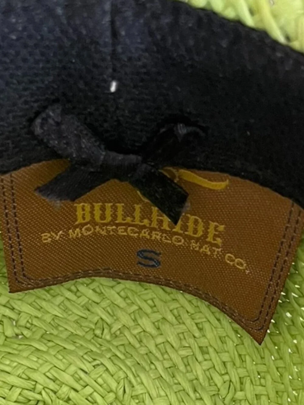 BullHide By Montecarlo Hat Green Straw Festival Concert Western Cowgirl Hat Szsm BullHide By Montecarlo Hat Green Straw Festival Concert  main image 3